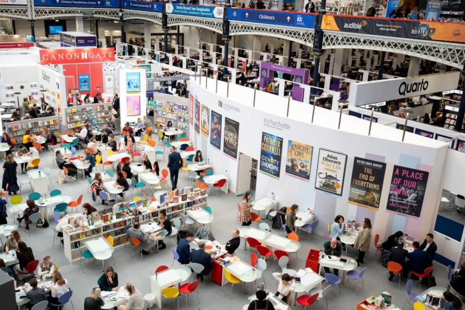 At the London Book Fair this spring, Jewish authors had a hard time getting deals. In Pictures via Getty Images