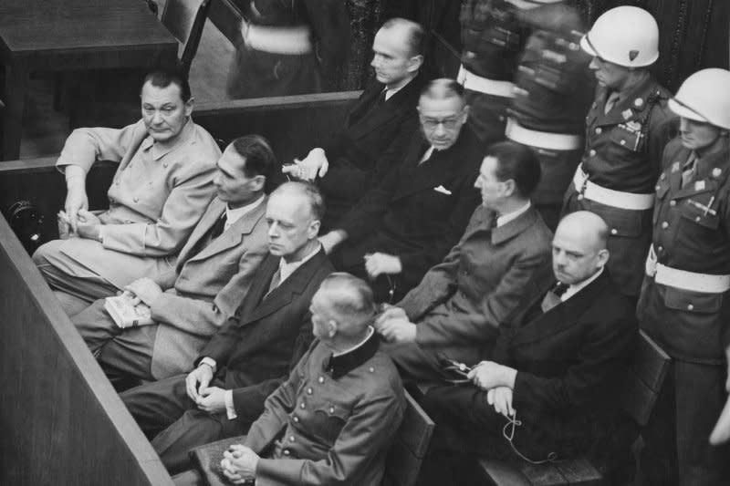 On October 16, 1946, at Nuremberg, Germany, 10 high-ranking Nazi officials were executed by hanging for World War II war crimes. File Photo by U.S. Army/UPI