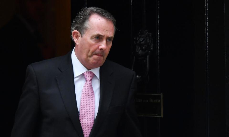 Britain’s international trade secretary Liam Fox: a brilliant negotiator? Let’s hope so.