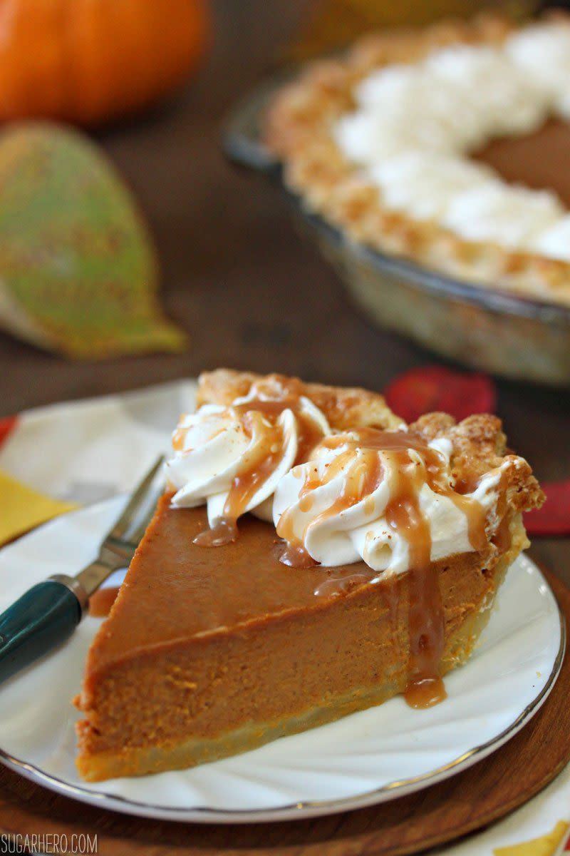 Dulce de Leche Pumpkin Pie