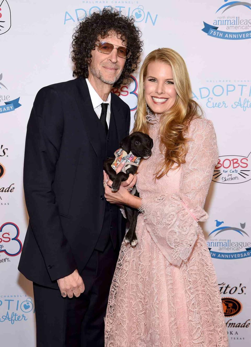 Howard Stern and Beth Stern attend the North Shore Animal League America's 2019 Annual "Get Your Rescue On" Gala at Pier Sixty at Chelsea Piers on November 15, 2019 in New York City