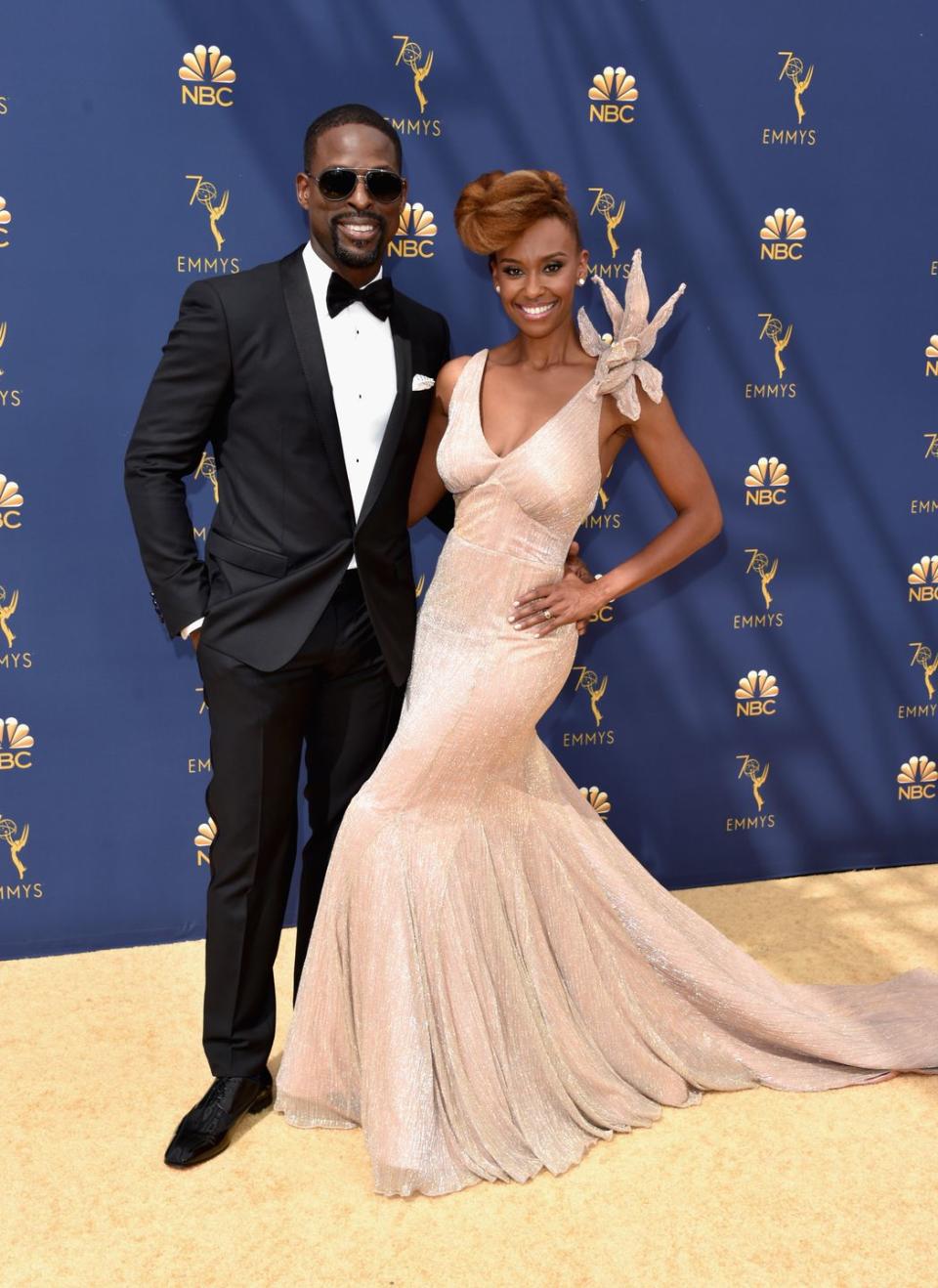 Sterling K. Brown and Ryan Michelle Bathe