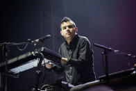 Vampire Weekend's multi-instrumentalist Rostam Batmangli. Big Night Out 2013 (Photo by Niña Sandejas)