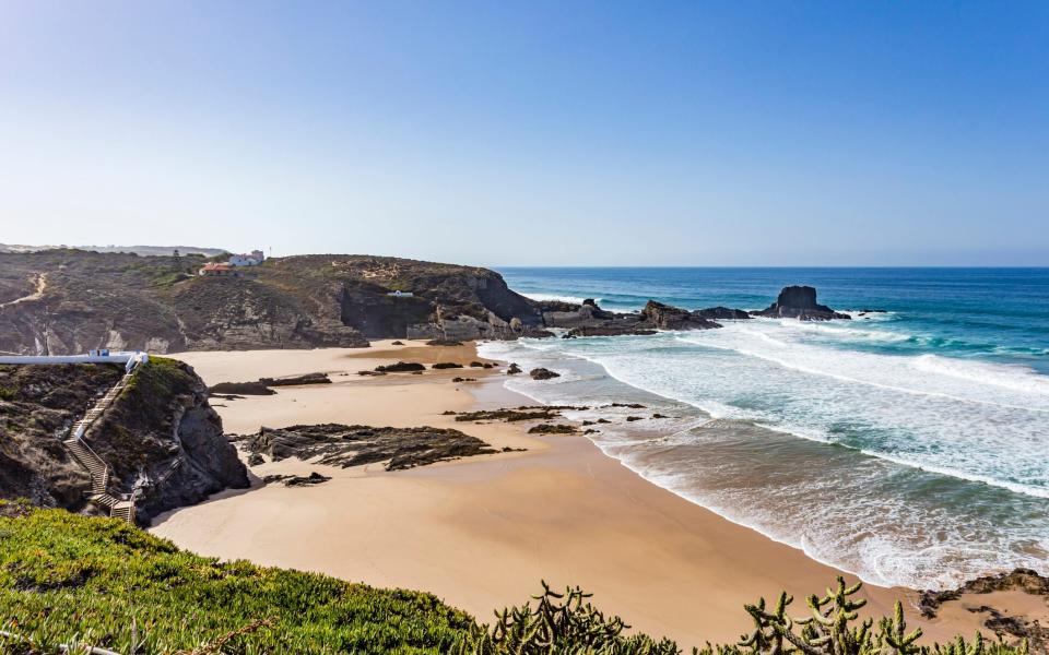 The beach at Zambujeira do Mar - Getty