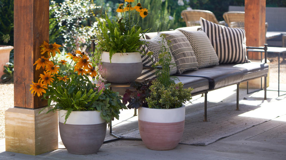 Garden planter ideas: 18 wooden, metal and terracotta containers for patios, decking, porches and paths