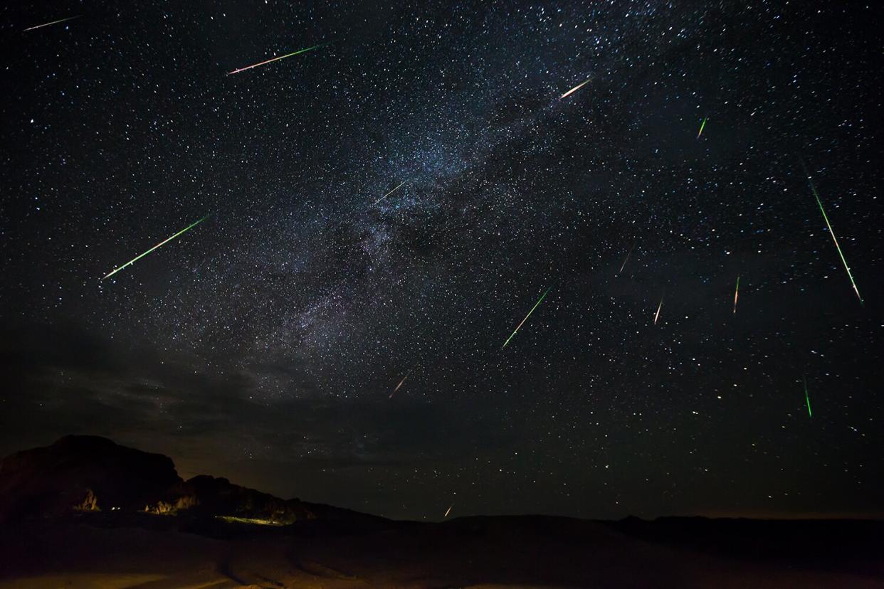 Perseid Meteor Showers