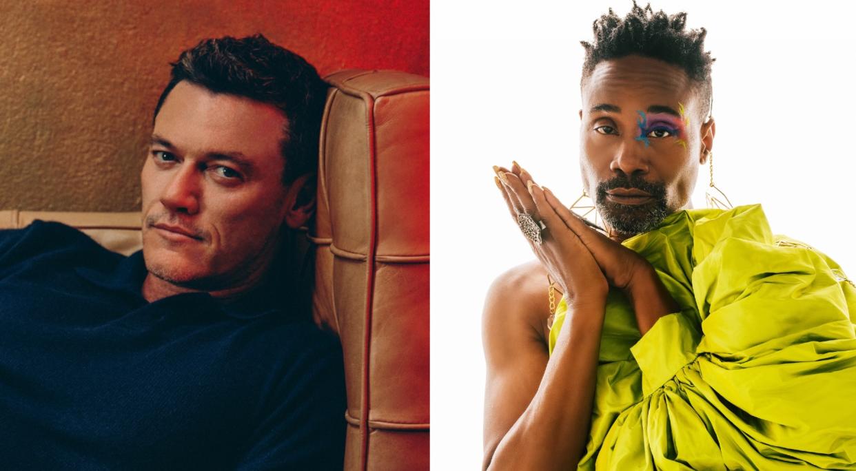 Luke Evans and Billy Porter