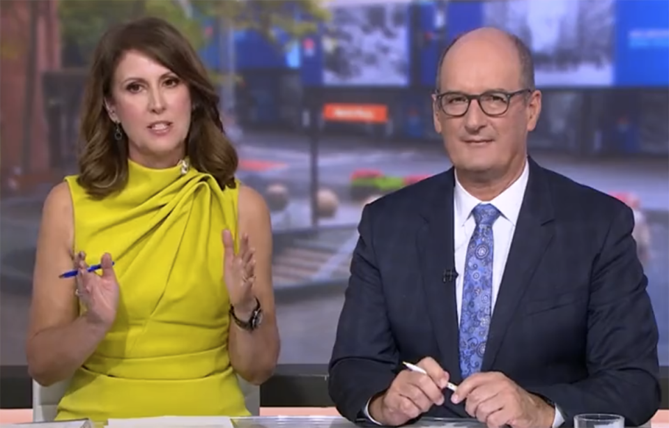 Sunrise's Nat Barr and David 'Kochie' Koch