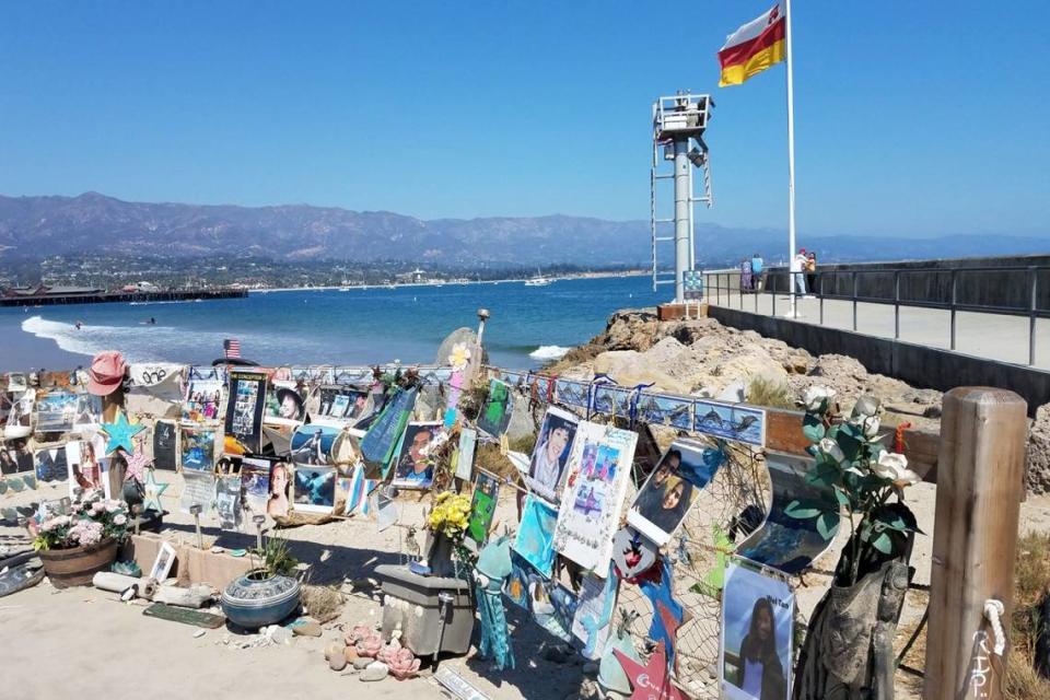 A large memorial to the 34 people who died in the 2019 Conception dive boat tragedy was created at the Santa Barbara Harbor. A federal judge has tossed out a “seaman’s manslaughter” charge against the captain of the Santa Barbara-based vessel, which caught fire and sank three years ago to the day.