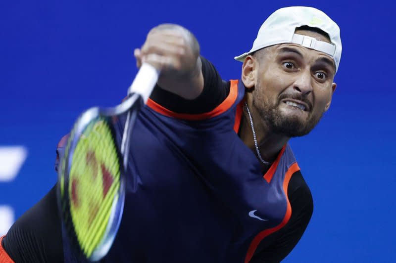 Nick Kyrgios said he plans to play again in 2024. File Photo by John Angelillo/UPI