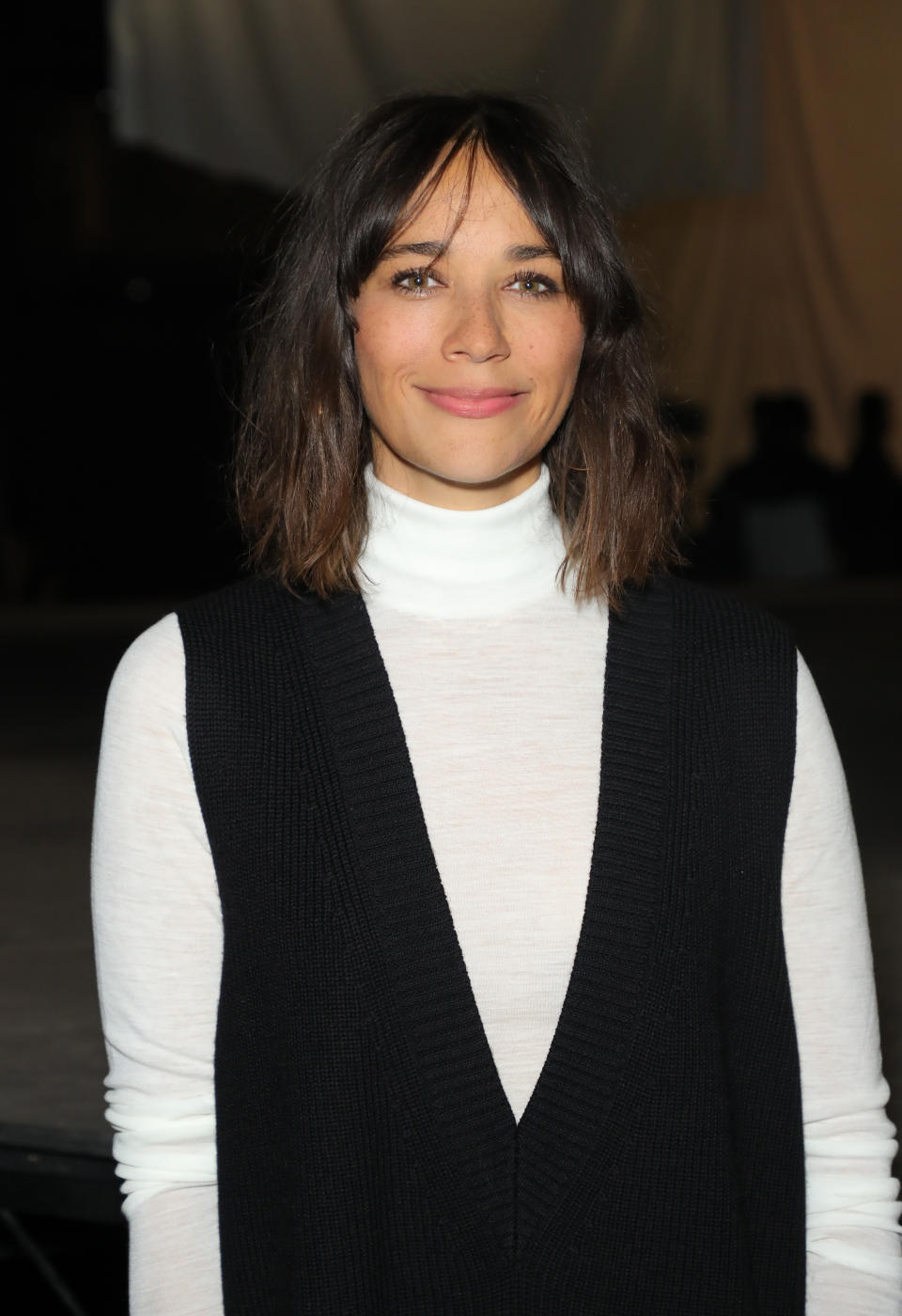 Rashida Jones at a fashion show