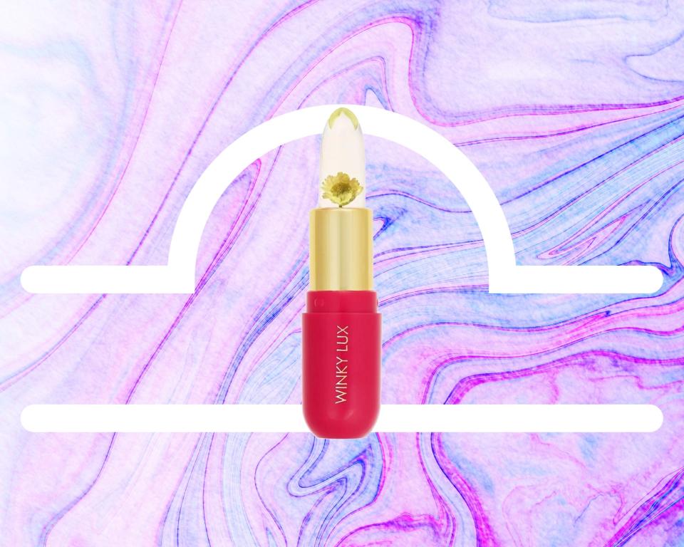 <h1 class="title">May Libra Horoscope Winky Lux Flower Balm Lip Stain</h1><cite class="credit">Courtesy of brand</cite>