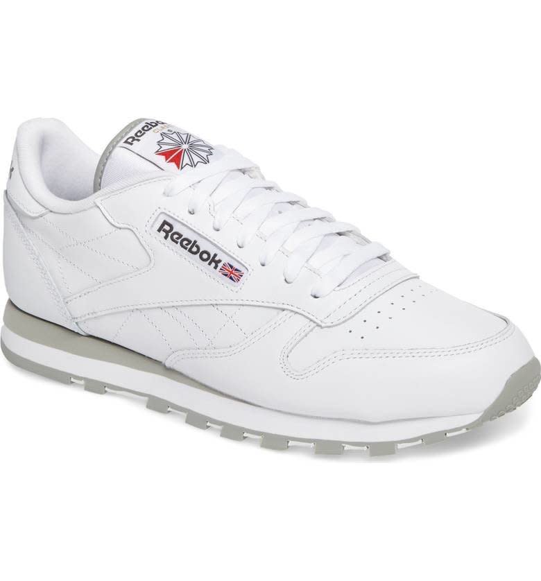 Get it at <a href="https://shop.nordstrom.com/s/reebok-classic-leather-sneaker-men/4144503?origin=category-personalizedsort&amp;fashioncolor=WHITE" target="_blank">Nordstrom</a>.