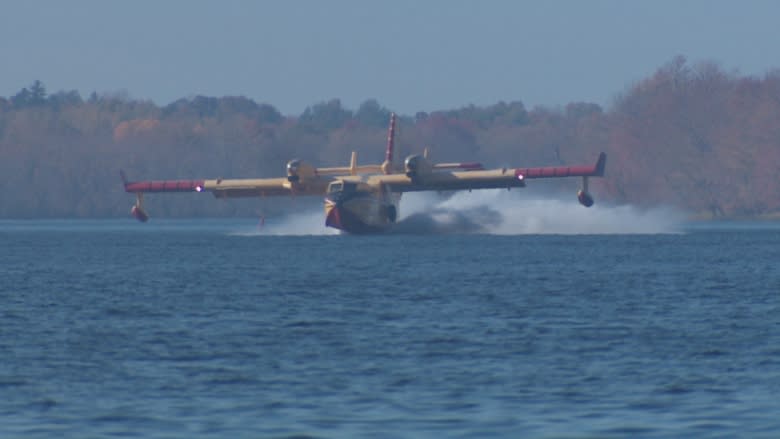Air quality improves but fires at Base Gagetown continue to burn