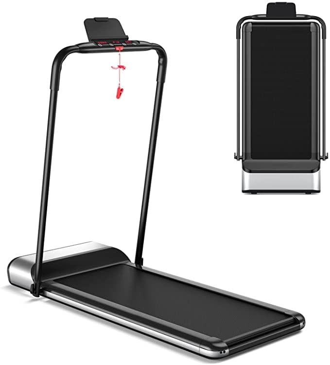 <p>If space is a higher priority than speed, the <span>Goplus Ultra-Thin Electric Folding Treadmill</span> ($320), which reaches a maximum speed of five mph, is probably your best option. The design is lightweight and sleek enough for you to stow it under your bed or against the wall.</p>