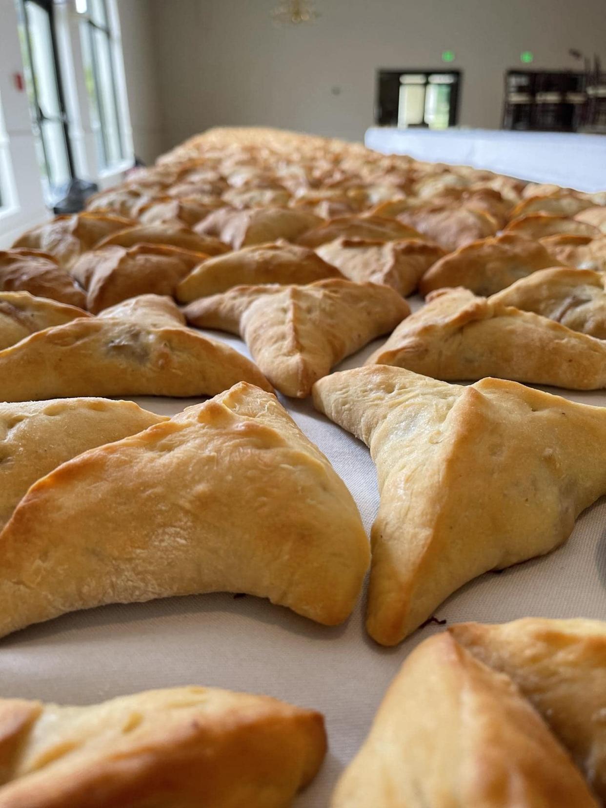 Fatayer will be among the Lebanese foods sold at the Lebanese Festival at Our Lady of the Cedars Church in Fairlawn Friday and Saturday.