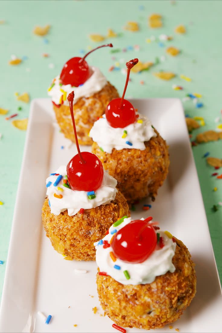 "Fried" Ice Cream