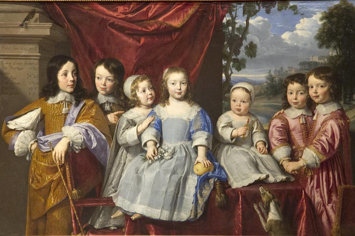 _Les enfants Habert de Montmort_ (Philippe de Champaigne, 1649). <a href="https://commons.wikimedia.org/wiki/File:Champaigne-Montmor-Reims.jpg?uselang=fr" rel="nofollow noopener" target="_blank" data-ylk="slk:Wikimedia Commons / Museo d bellas Artes de Reims;elm:context_link;itc:0;sec:content-canvas" class="link ">Wikimedia Commons / Museo d bellas Artes de Reims</a>