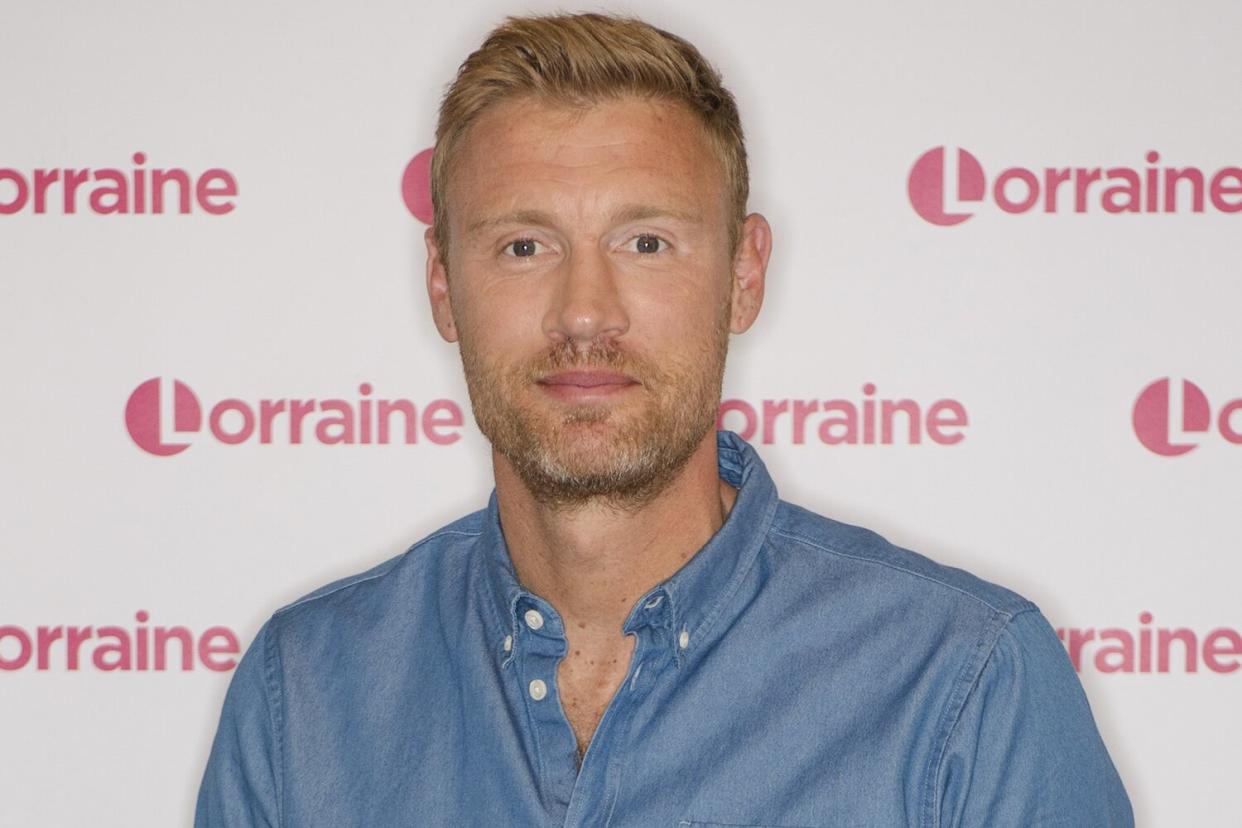 Andrew 'Freddie' Flintoff 'Lorraine' TV show