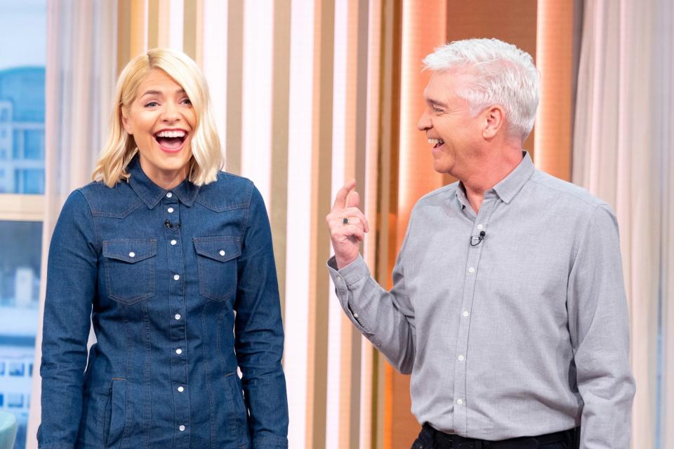 Off sick: Holly Willoughby took Wednesday off to recover (Ken McKay/ITV/Rex)