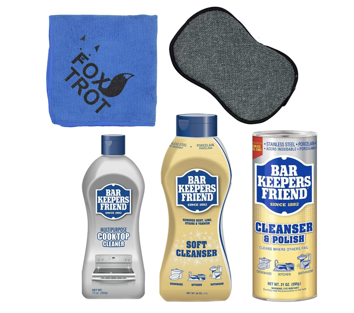 Bar Keepers Friend Cleanser Trio