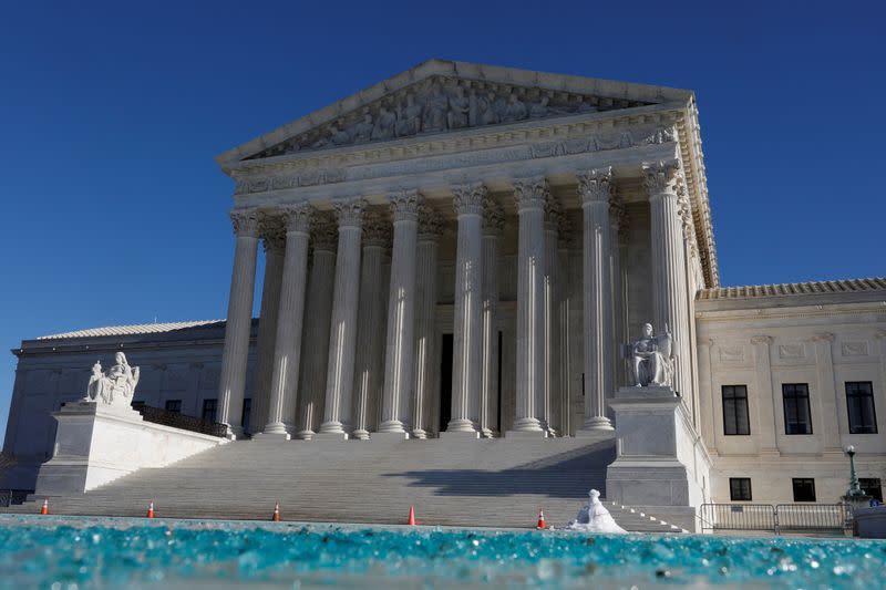 FILE PHOTO: The U.S. Supreme Court is seen in Washington