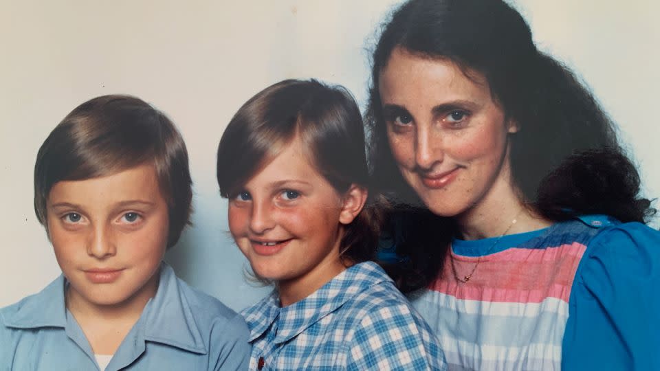 Marion Barter with her two children Owen and Sally. - The Lady Vanishes/Facebook