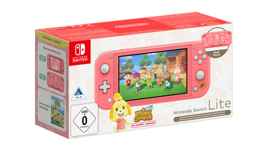 Switch OLED animal crossing bundle