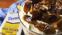 <p>Layers of angel food cake, whipped cream, bananas, and caramel sauce make this decadent trifle an absolute show stopper.</p><p>Get the recipe from <a href="https://www.delish.com/cooking/recipe-ideas/a36008970/bananas-foster-trifle-recipe/" rel="nofollow noopener" target="_blank" data-ylk="slk:Delish;elm:context_link;itc:0;sec:content-canvas" class="link ">Delish</a>.</p>