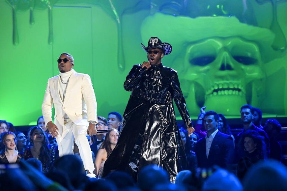 The rapper pulled out all the stops at the 2020 GRAMMYs.