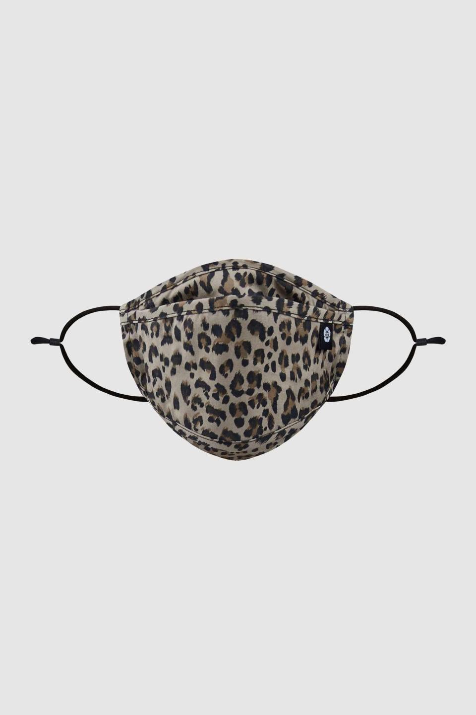 8) Latte Cheetah Mask