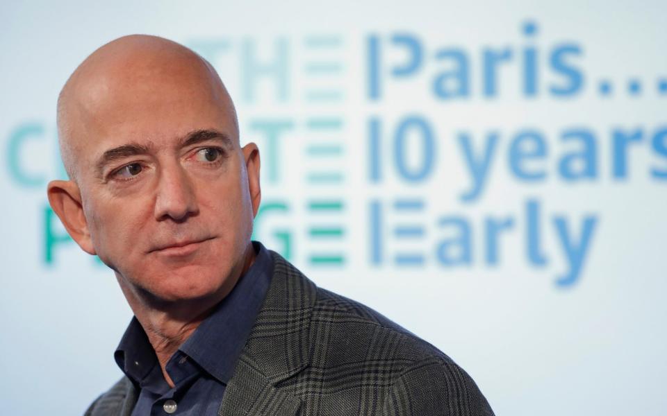 Amazon Jeff Bezos - Foto AP/Pablo Martinez Monsvais, Fail