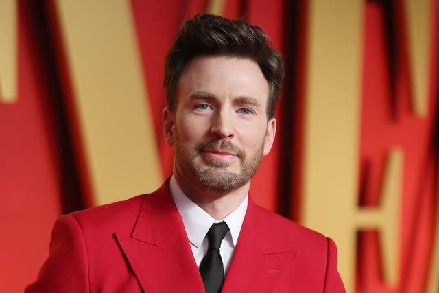 <p>Phillip Faraone/VF24/Getty</p> Chris Evans