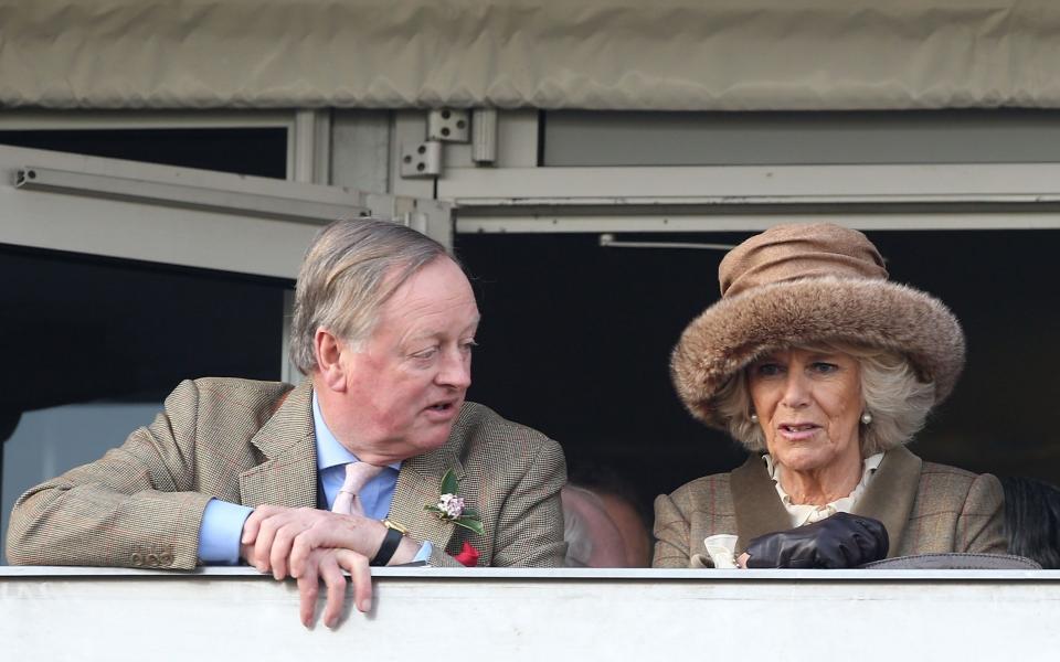 Andrew Parker Bowles and Camilla