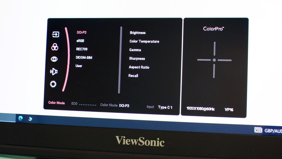 ViewSonic VP16-OLED portable monitor