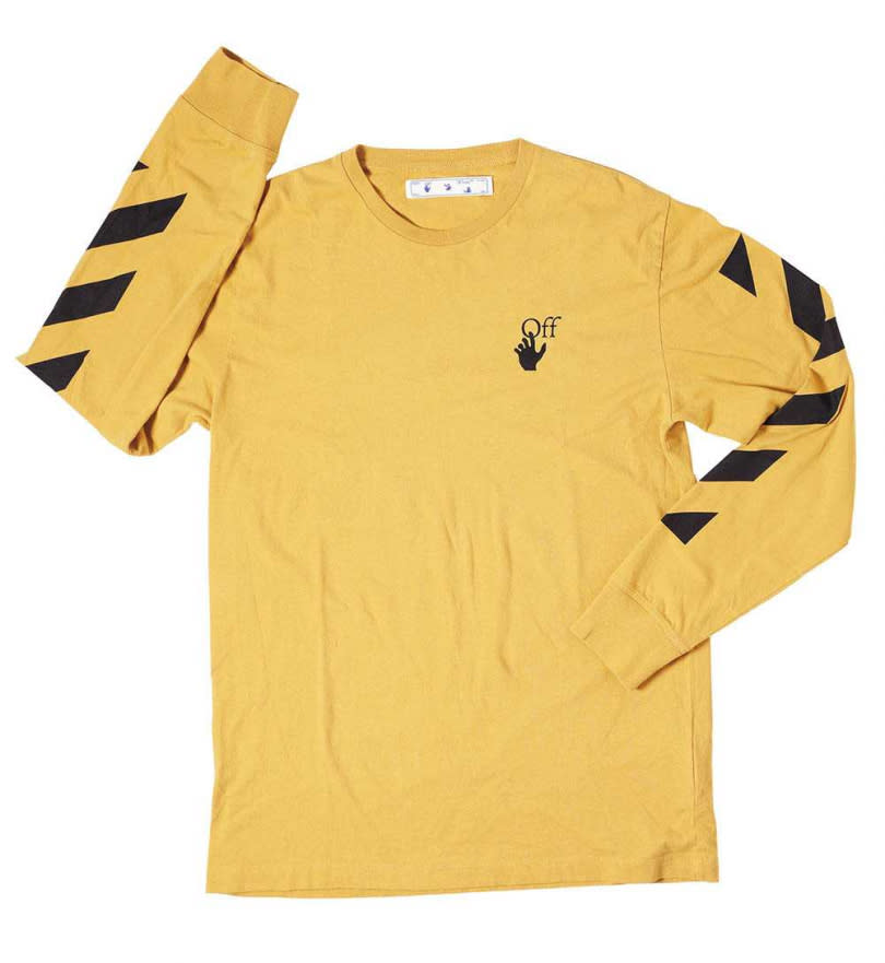 Off-White 長袖T-Shirt／11,000元。（圖／戴世平攝）