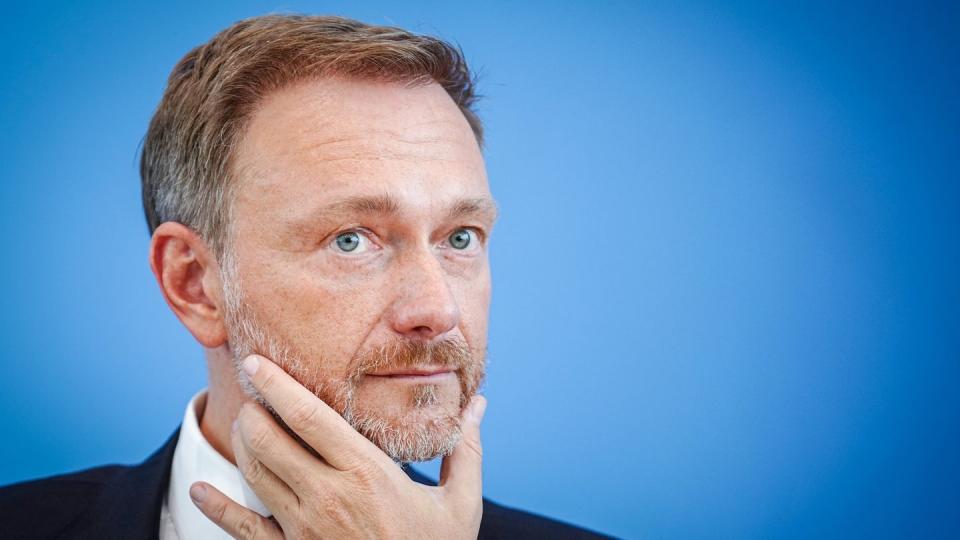 Bundesfinanzminister Christian Lindner. (Bild: dpa)