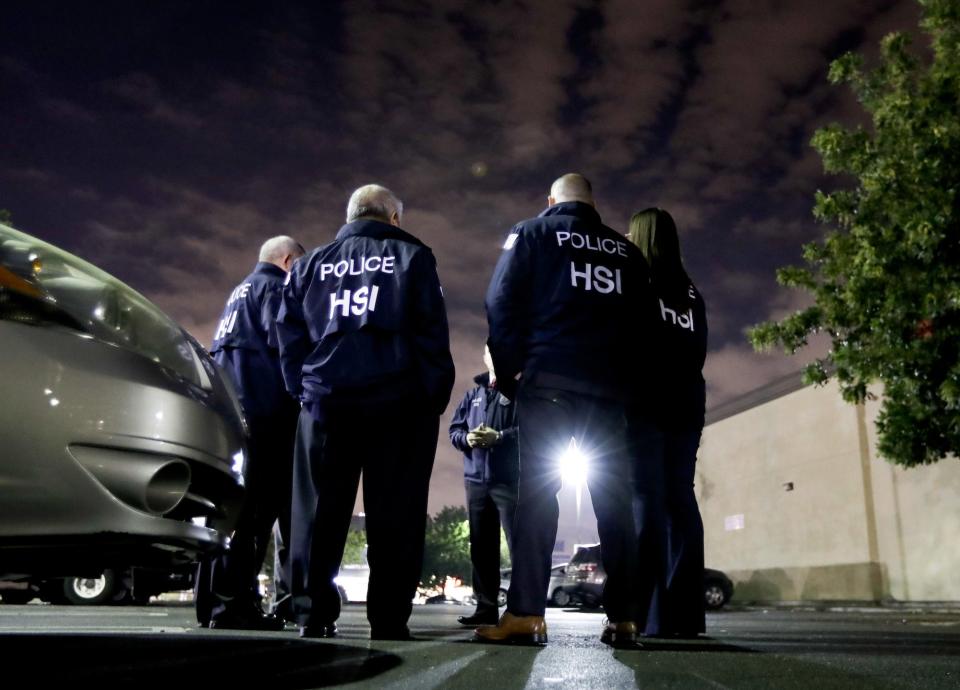 ice agents arrest deportation