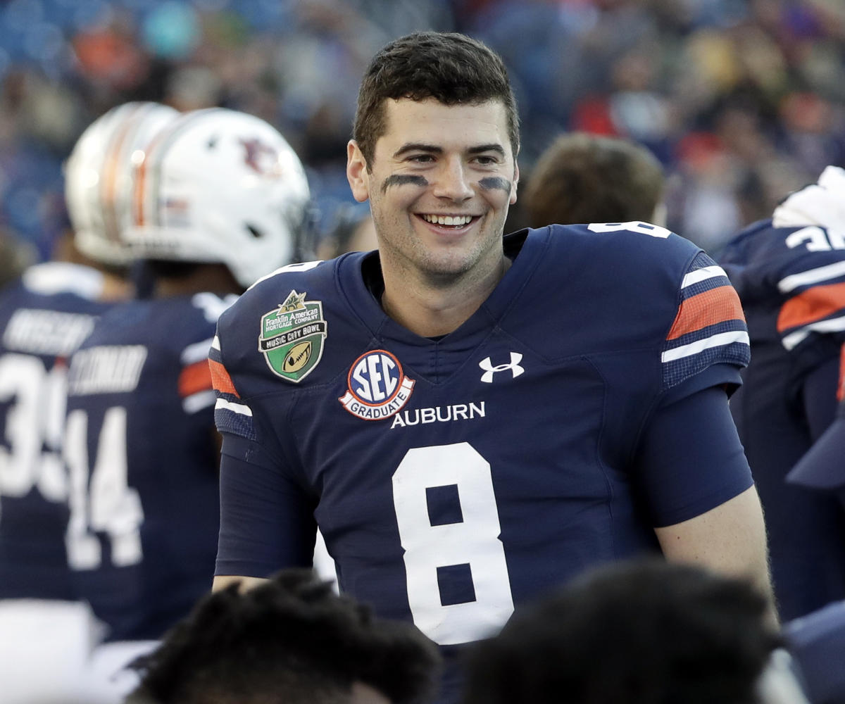 NFL draft 2019: New England Patriots select Auburn QB Jarrett Stidham