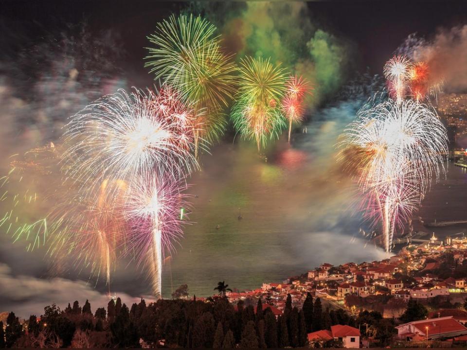 So sieht Silvester auf Madeira aus. (Bild: jmanuelg/Shutterstock.com)