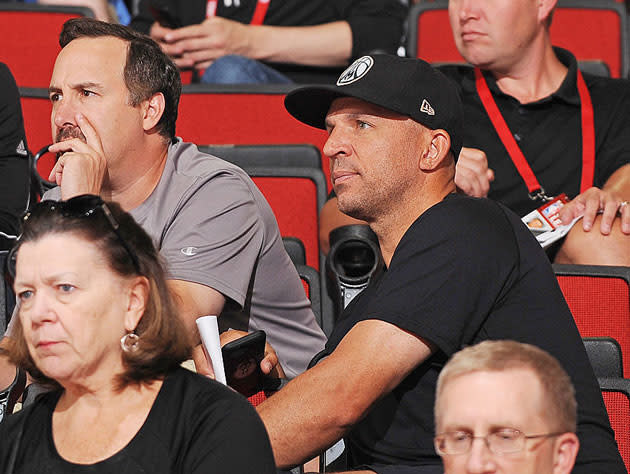 Jason Kidd, and baseball cap.