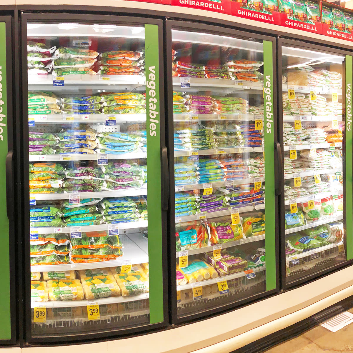 frozen food aisle