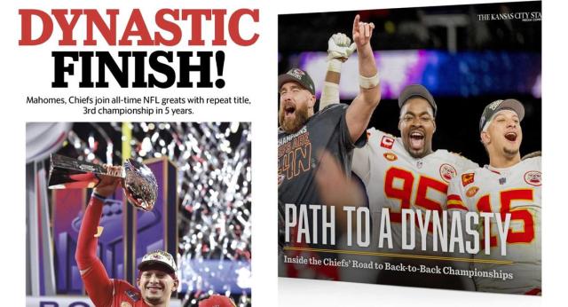 Buy Super Bowl newspapers and meet Star journalists at Chiefs victory  parade in KC