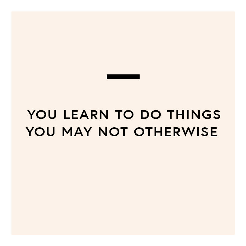 <p>Don't get us wrong—if you're single in your 20s, you're doing a lot on your own. That said, things get really adult in your 30s, and your besties aren't around as much to help you deal. If you're single, you have to figure out a lot of stuff on your own that a partner would otherwise help with—we have a friend who just bought a house, and it was a beast of a process that we're proud to have watched her navigate solo. Now she knows she can handle it (and kudos to her for having earned her own money to buy a house in LA!), which has empowered her in so many ways.</p>