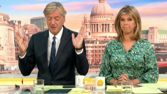 Good Morning Britain viewers baffled as naked woman appears on show - Watch