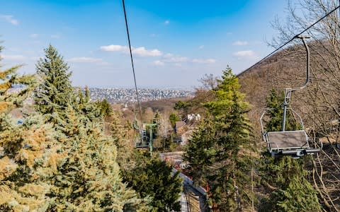 Chairlift Budapest - Credit: mrtom-uk