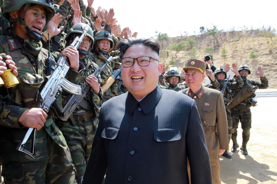 North Korean leader Kim Jong-Un: AFP