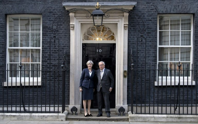 Theresa May hosted EU Commission chief Jean-Claude Juncker and other EU officials for the reportedly tense dinner in Downing Street last Wednesday