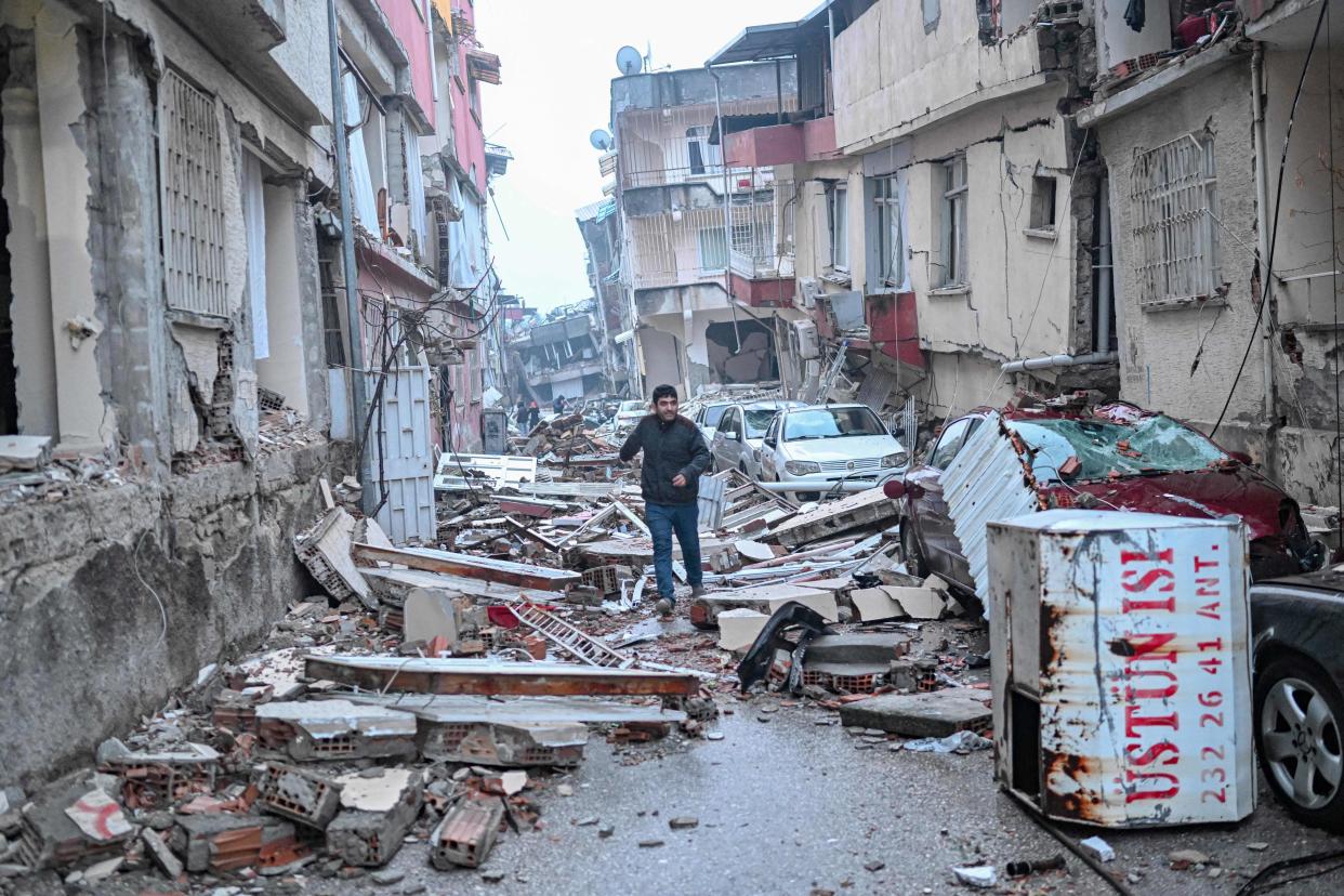 A street in Hatay, Turkey