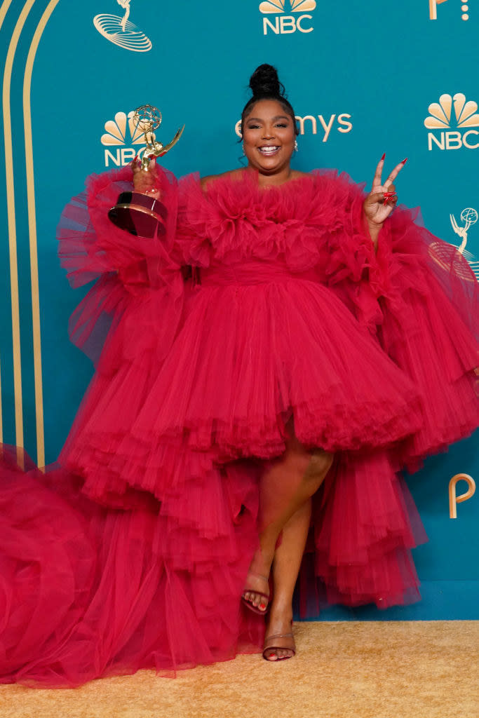 Lizzo at the Emmys